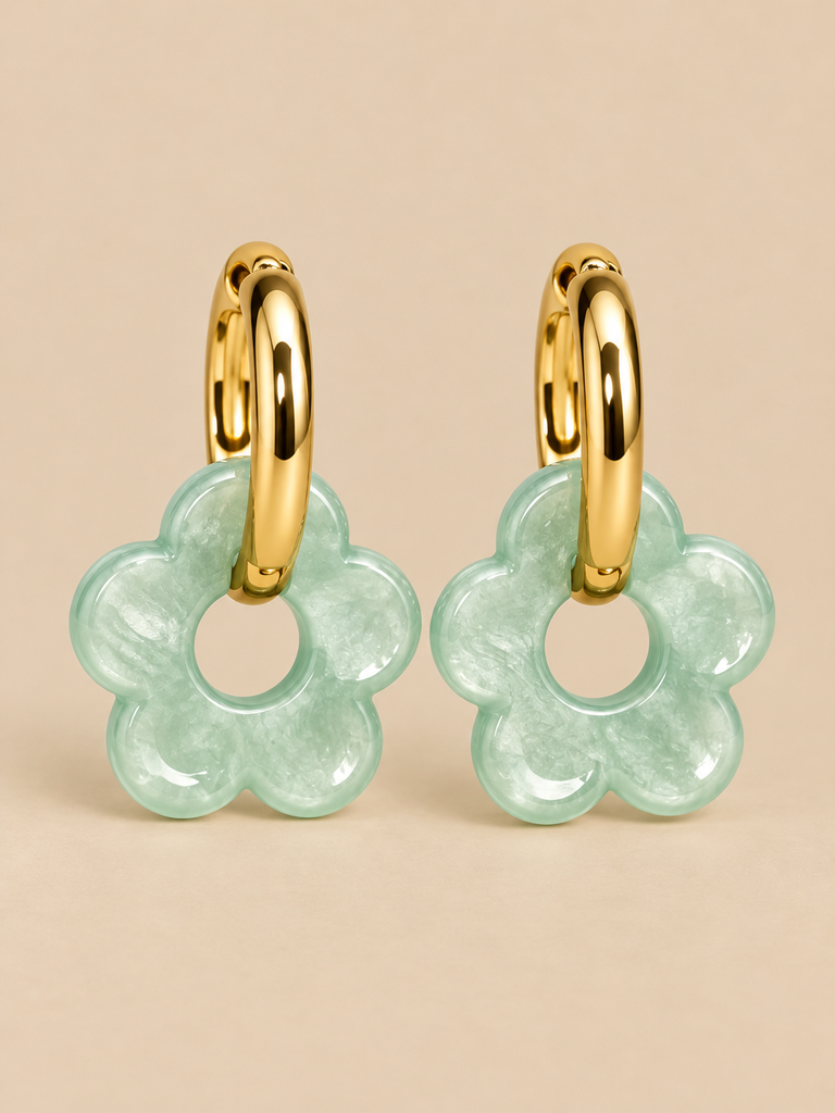 Pendientes Flora