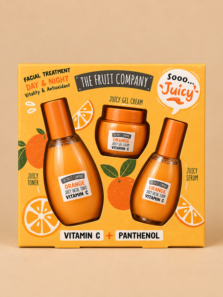 Set tratamiento facial Juicy skin